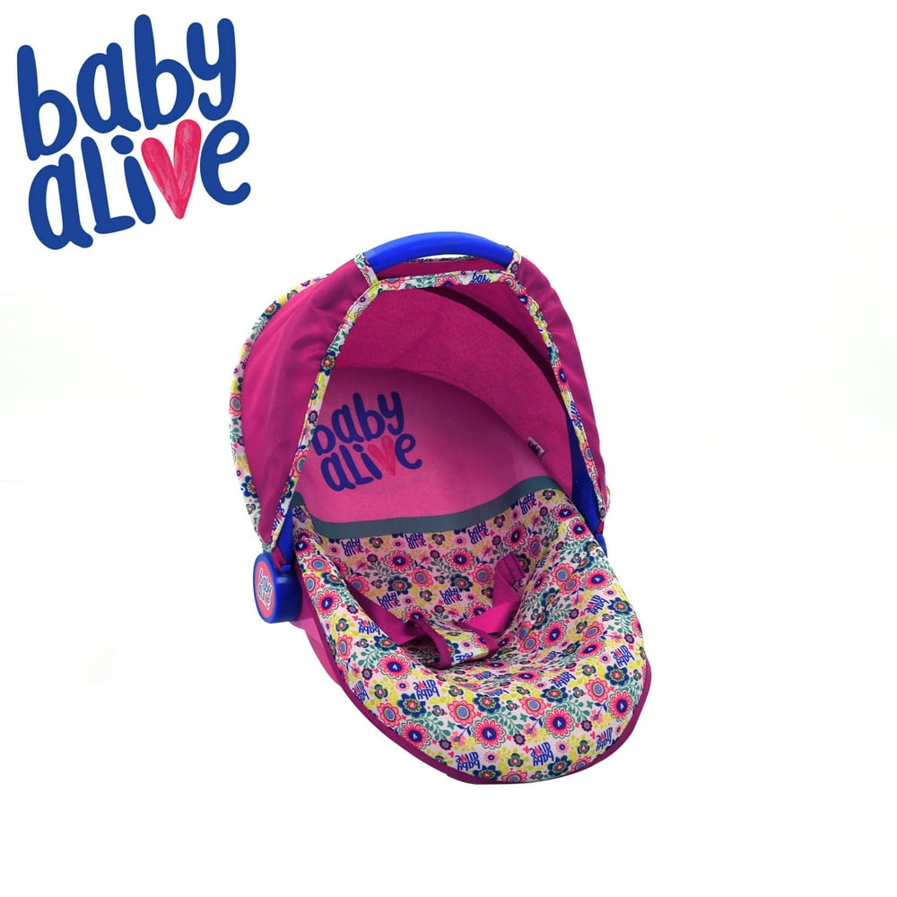 Baby Alive Toy Doll Car Seat w/ Canopy