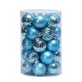 thumbnail image 3 of 34 piezas/lote de bolas decorativas para árbol de Navidad de 4 cm/6 cm, adornos colgantes, bolas brillantes para decoración de casa, bar, fiesta, 3 of 5