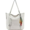 Women's THE SAK Palermo Tote Stone Leather OSFA