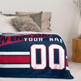 thumbnail image 4 of Blanket New England Personalized Plush Throw Blanket for Men Women Youth Gift, 4 of 6