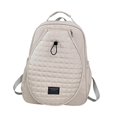 thumbnail image 3 of Bolsa de tenis, mochila organizadora de tenis profesional multiusos, 33 x 15 x 44 cm, gran capacidad, para mujeres y hombres, bolsa de pickleball beige, 3 of 8