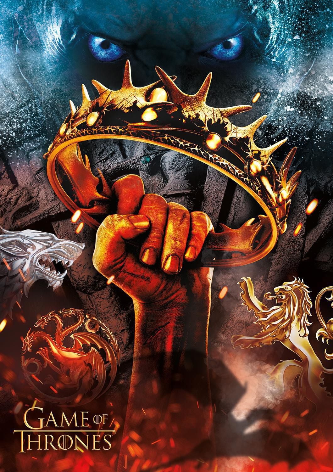 Buffalo Games Game of Thrones There is only one war that matters, and it is here 500 Piece Jigsaw Puzzle