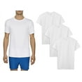 thumbnail image 2 of Fruit of the Loom Tall Men's Short Sleeve 100% Cotton Crew Tees, 2 of 3