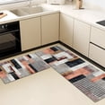 thumbnail image 5 of Kitchen Rugs Sets of 3 Non Slip Washable Kitchen Mats for Floor, Waterproof Kitchen Runner Rug, Floor Mat Carpet for Entryway, Laundry, Sink, Hallway, Bathroom, 5 of 12
