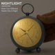 thumbnail image 3 of 2025 Silent Bedside Clocks Battery Operated Non Ticking Desk Clock Analogue Alarm Clock, 3 of 5