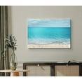 thumbnail image 2 of wall26 Canvas Print Wall Art Tranquil Blue Ocean View from The Beach Nature Wilderness Photography Modern Art Rustic Scenic Colorful Multicolor for Living Room, Bedroom, Office - 12"x18", 2 of 5