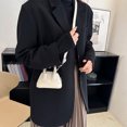 thumbnail image 2 of Bolso Superior Mini Mínimo Cuerpo Cruzado para Mujeres Cáscara Cuero PU Con Color Sólido Viajar Por, 2 of 9
