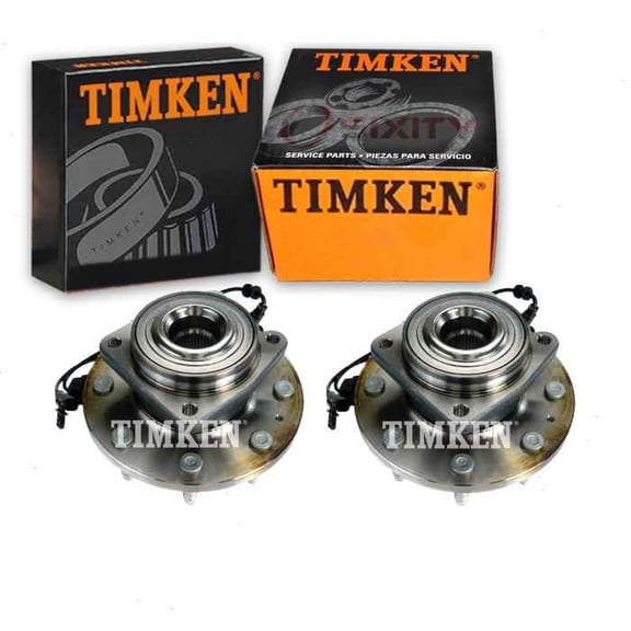 2 pc Timken Rear Wheel Bearing Hub Assembly compatible with Subaru Crosstrek 2016