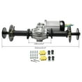 thumbnail image 3 of 32" Golf Cart Rear Differential Axle Kit with Powerful 60V 3000W DC Brushless Motor 5000RPM For DIY Electric Vehicles ATVs, UTVs, Quads, Buggy, Dolly Carts, Trikes, Go Kart (22x10-10 Wheels), 3 of 9