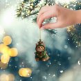 thumbnail image 3 of Hangs2 2D Acrylic Cat Themed Rearview Ornament And Keychain For Indoor And Holiday Use, 3 of 5