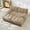 Light Coffee, variant on MIKIBAMA 77" Beige Loveseat Chenille Modular Sectional Sofa Cloud Design Button Seat Cushions Solid Wood Frame for Living Room,2-Seat