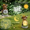 thumbnail image 5 of Resin Yak Solar Light Outdoor Garden Courtyard Decoration Animal Landscape Light, 5 of 6