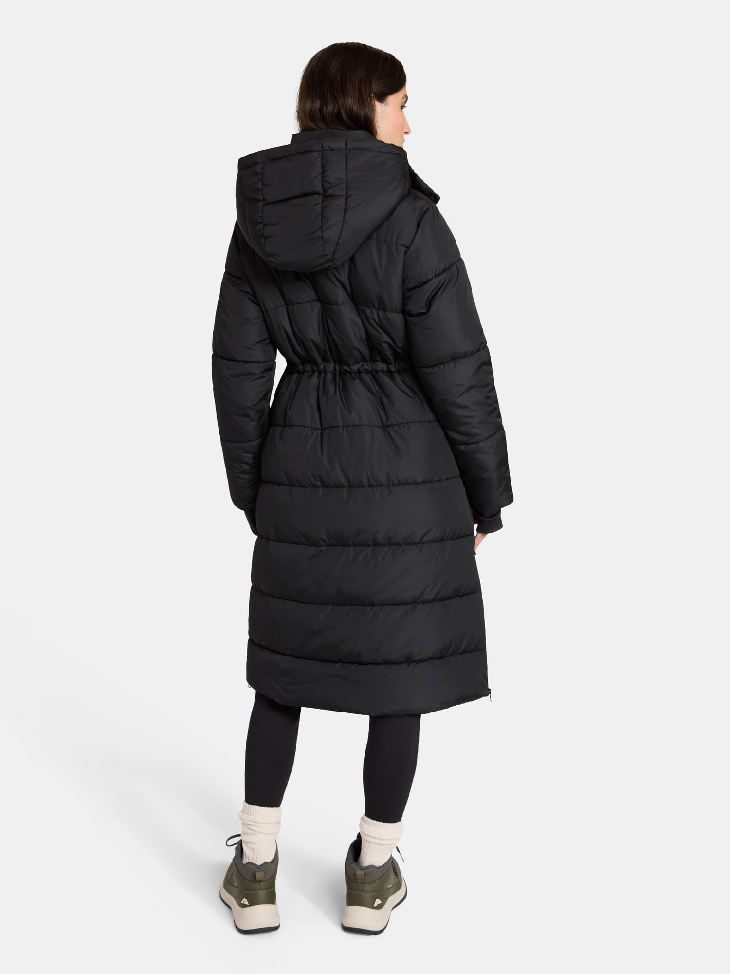 Ozark Trail Women's and Women's Plus Ultra Long Puffer Coat, Size XS-2X