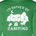 thumbnail image 4 of Inktastic I'd Rather Be Camping Long Sleeve T-Shirt, 4 of 5