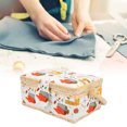 thumbnail image 4 of Small Sewing Basket, Lightweight Design Sewing Box Removable Plastic Tray  for Journey for Household for Office, 4 of 8
