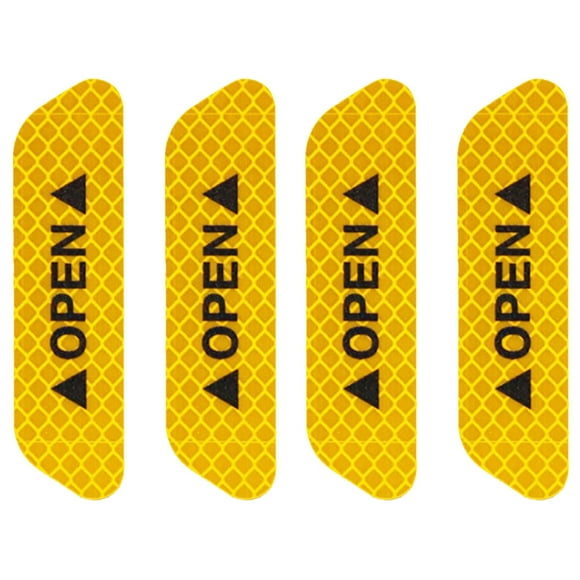 Advertencias reflectantes universales para coches: pegatinas para avisar de colisiones, pegatinas para coches