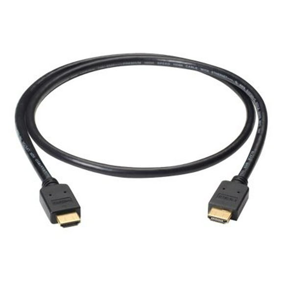 Black Box Premium High-Speed HDMI Cable with Ethernet, Male/Male, 3-m (9.8-ft.)