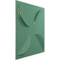 thumbnail image 2 of 19 5/8"W x 19 5/8"H Pinwheel EnduraWall Decorative 3D Wall Panel, Universal Pearl Metallic Sea Mist (Covers 2.67 Sq. Ft.), 2 of 6
