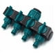 thumbnail image 2 of Dispensador de agua de 4 vías, divisor de manguera, conector de manguera de jardín, conector Y, separador de agua del grifo, 2 of 5