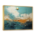 thumbnail image 2 of Designart "Abstract Plutot Planet composition" Pluto Floater Framed Canvas Print, 2 of 7
