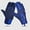 Blue, variant on Men's And Women's Fleece Gloves Touch Screen Windproof Warm Riding Gloves