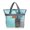 Blue, variant on Portable Gym Shower Bag, Mesh Shower Caddy Bag, Quick Dry Hanging Toiletry and Bath Organizer with Zipper for College Dorm, Gym, Yoga, Swimming Pool, Travel(Pink)