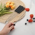 thumbnail image 2 of 6pcs Stainless Steel Meat Fork Kitchen Roasting Fork Outdoor Grill Meat Skewers, 2 of 6