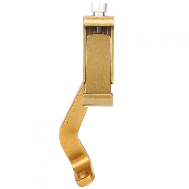 Espejo retrovisor universal de aleación de aluminio, soporte para teléfono móvil, soporte de carga, rotación de 360 grados, soporte de navegación para moto y bicicleta, color amarillo YUNYI BRAND Deportes