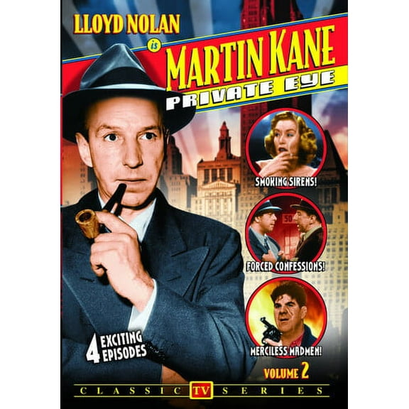 Martin Kane Private Eye 2 (DVD), Alpha Video, Drama