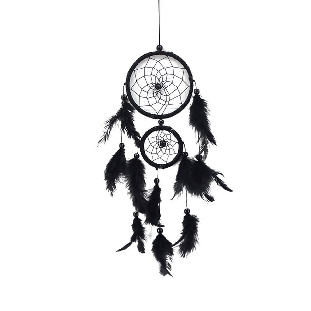 Decoración Para La Habitación Catcher Plumas Colgantes Dream Wall Decoración Casera Hecha A Mano Para El Coche Decoración Para El Hogar