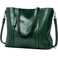 thumbnail image 1 of LHSHIDU Faux Leather Tote Bag for Women Large Capacity Handbag Top Handle Satchel Fashion Shoulder Bag Crossbody Bag Purse, 1 of 7