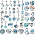 thumbnail image 2 of Charms 2023 Hot Sale Encantos De Camaleón 925 Plata Brillante En La Oscuridad Bombilla Charm Fit Pandora Pulsera Colgante DIY Joyería Regalo, 2 of 4