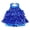 Royal Blue, variant on Girls Shiny Sequins Ballet Unitard Latin Jazz Dance Performance Costume Blue 14