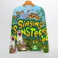 thumbnail image 2 of My Singing Monsters Unisex Sweater Long Sleeve Fall Casual Crewneck Tops Pullover Active Streetwear Fashion Sweatshirt 2XL, 2 of 6