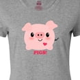 thumbnail image 4 of Inktastic Kawaii I Love Pigs Women's T-Shirt, 4 of 5