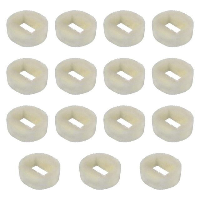 DOLITY 15 Pieces Foam s for Cat Water Practical Pets white
