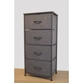 thumbnail image 2 of Nola Home Dresser Organizer, Fabric Drawer Storage Tower, 4-Drawers, 2 of 5