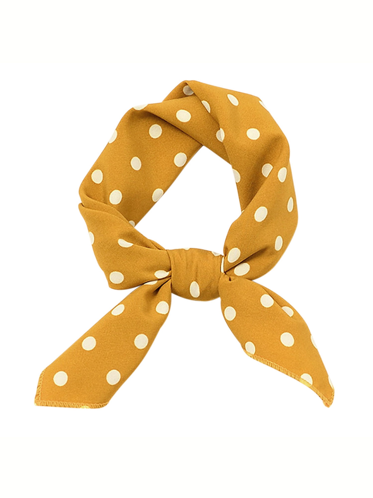 Unique Bargains - 50cm 1950s Retro Polka Dot Square Scarf Head Neck ...