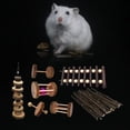 thumbnail image 4 of Juguetes para Masticar Conejo, Juguetes para Masticar de para Mascotas, Pastel de Hierba de Natural para , Chinchilla, , D D Yinane Juguetes de madera para hámster, 4 of 8