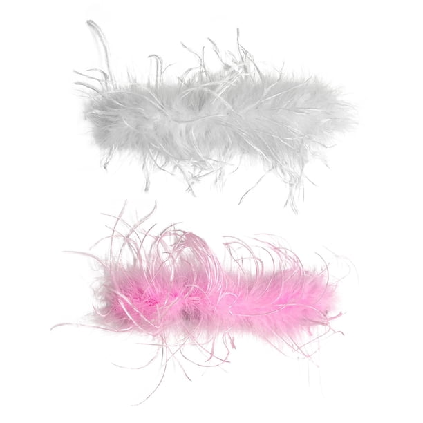 2 pulseras de peluche para niñas, accesorios para el cabello para decorar el escenario o la fiesta. EstiloH