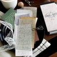 thumbnail image 5 of 180 Hojas de Papel para Álbum de Recortes con Decoración Vintage, Papel para Decoupage Gentle Monologue, Papel para Álbum de Recortes con Notas para Escribir, 5 of 5