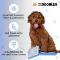 thumbnail image 4 of We Love Doodles Dog Grooming Ergonomic Design Slicker Brush for Dogs, Blue, Large, 4 of 5