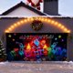 thumbnail image 4 of Banderín luminoso para garaje con luces LED brillantes para fiestas al aire libre y en interiores Cartel doble colgante festivo para fiestas navideñas, celebraciones en iglesias y escuelas, 4 of 5