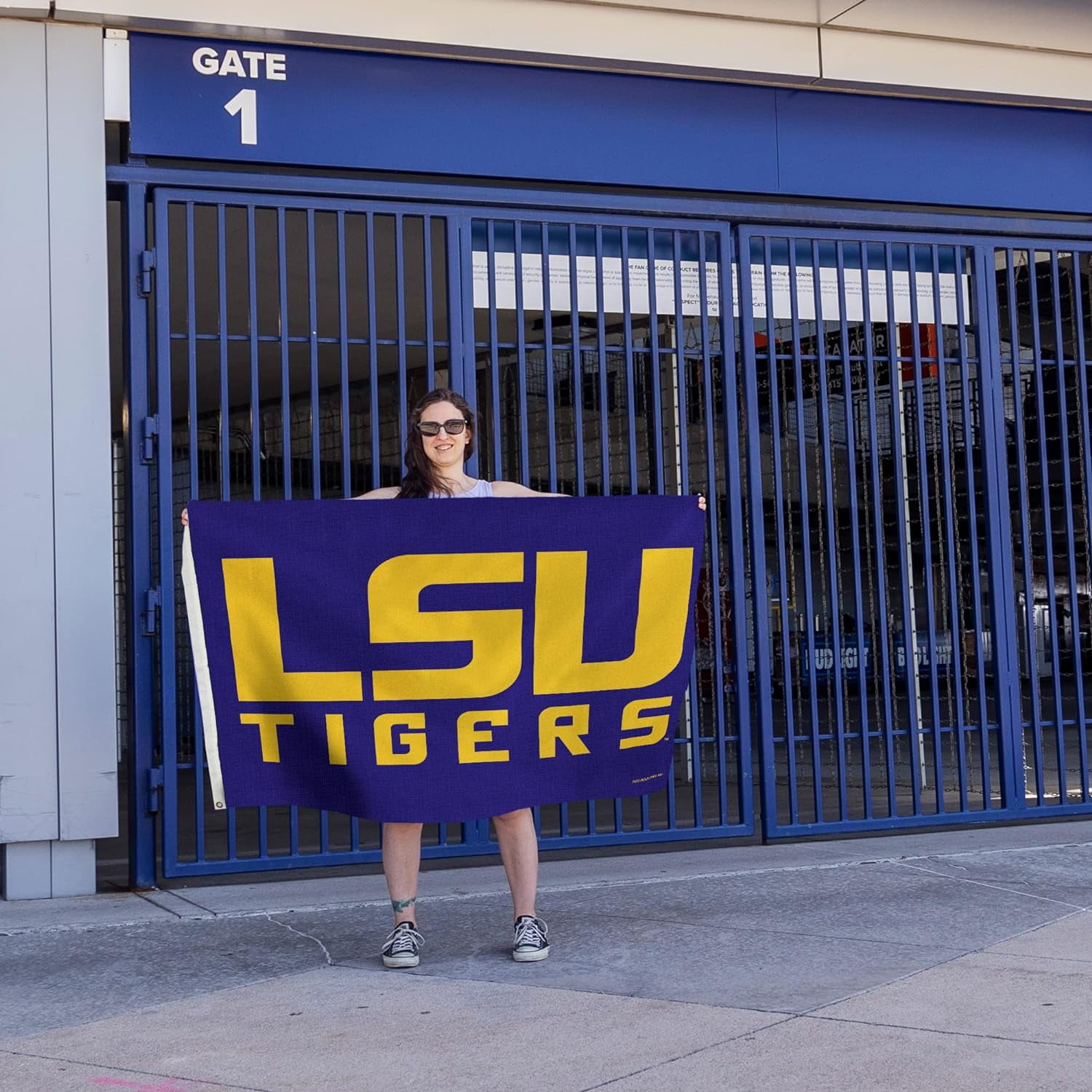 Louisiana State Univ. Indoor / Outdoor 3x5 Banner Flag