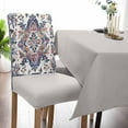 thumbnail image 5 of Chair Covers Boho Floral Dining Chair Slipcovers Vintage Bohemian Style Stretch Removable Chair Seat Protector Party Decoration Set of 6, 5 of 6