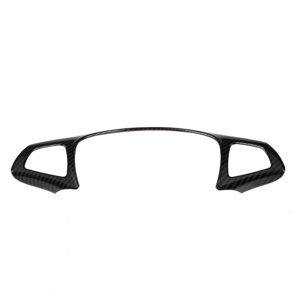 Cubierta del marco del volante, cubierta del volante estilo fibra de carbono, moldura de la cubierta del volante, lo mejor en su clase