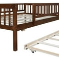 thumbnail image 7 of Triple Tree Wooden Full Daybed with Trundle, Walnut, 7 of 7