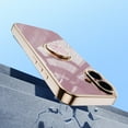 thumbnail image 3 of for iPhone 16 Plus Case, Built-in 360° Rotation Ring Holder Kickstand, Luxury Shiny Plating Edge Shockproof Electroplated Slim Protective Phone Cover for iPhone 16 Plus, Lightpurple, 3 of 6