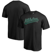 Men's Fanatics Branded Black Oakland Athletics Hometown Collection Turn Back The Clock T-Shirt