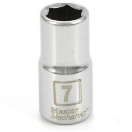

0.25 in. Drive Master Mechanic 7 mm 6 Point Socket